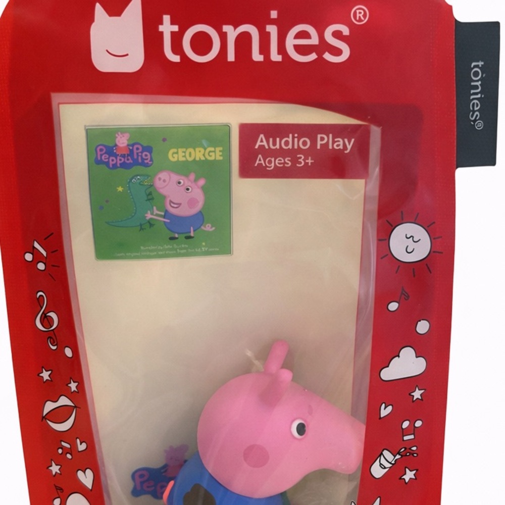NWT-Peppa Pig George Tonie Audio figure Toniebox - Picture 2 of 3